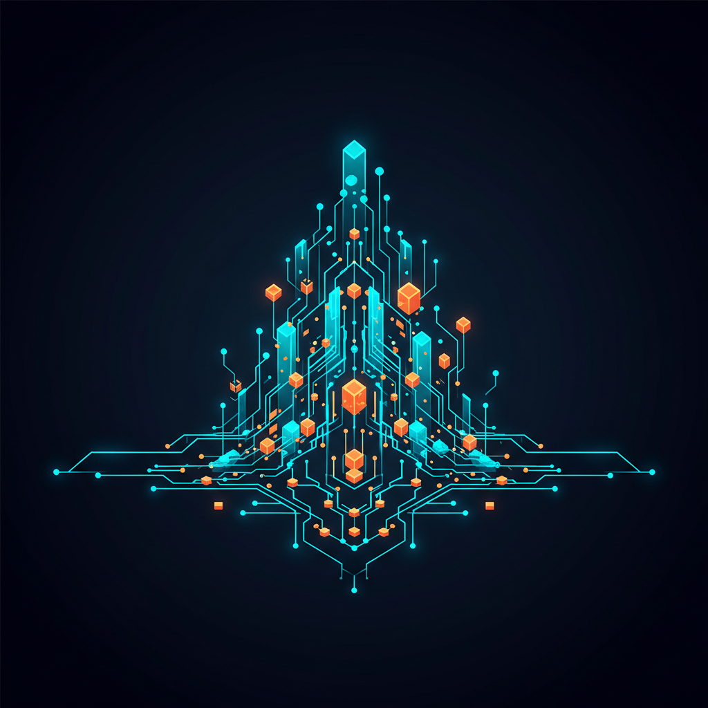 Abstract geometric shapes and flowing lines visualize Singapore Fintechs' customer experience investment.