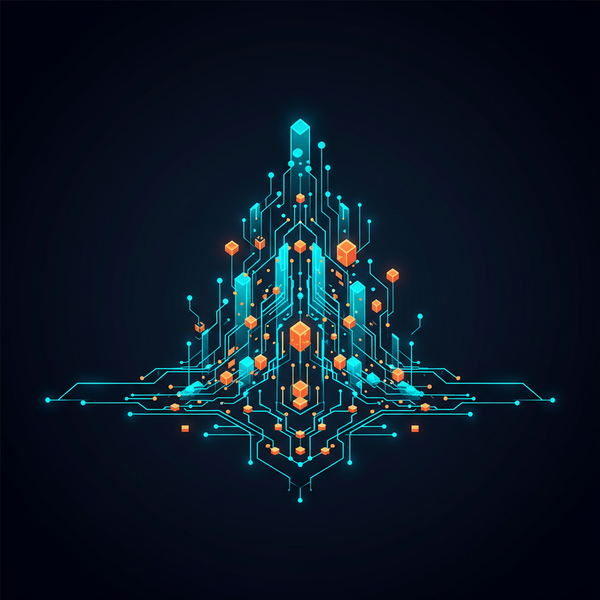 Abstract geometric shapes and flowing lines visualize Singapore Fintechs' customer experience investment.